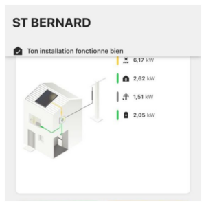 Finas - Fitec - Installation de photovoltaique a Saint-Bernard