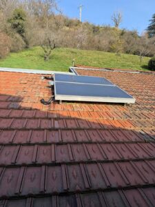 remplacement combiné chaudière gaz avec panneau solaire